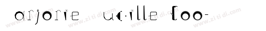 Marjorie Lucille Coo字体转换